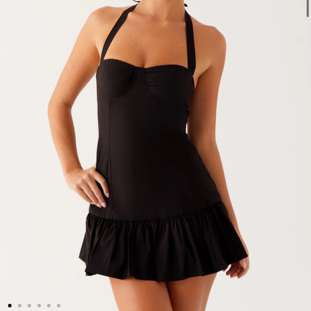 Peppermayo Black Mini Dress